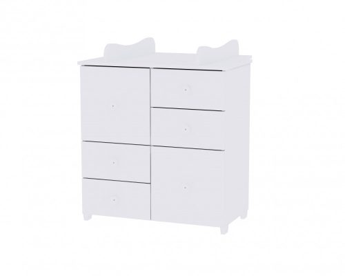 Lorelli Cupboard pelenkázó komód - White / Fehér