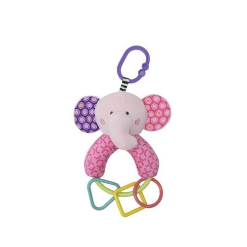 Lorelli Toys csörgő - Pink Elefánt