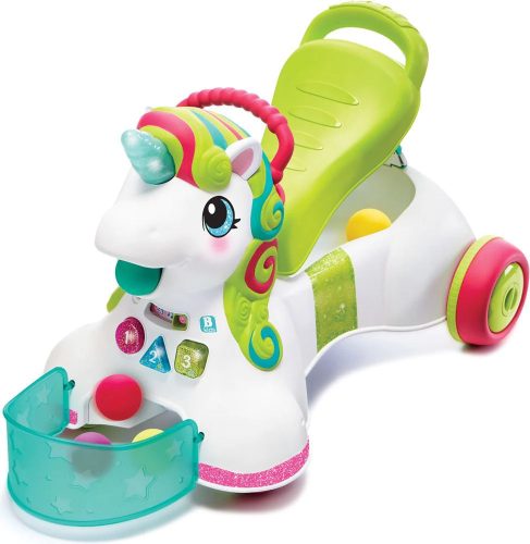 Infantino Sit, Walk & Ride Unicorn 3az1-ben járássegítő