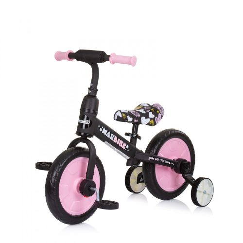 Chipolino Max Bike bicikli segédkerékkel - Pink