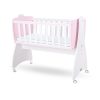 Lorelli First Dreams ringatható bölcső 105x55 - White / Orchid Pink New