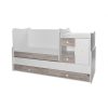 Lorelli Mini Maxi kombi ágy 190x72 - White Artwood New