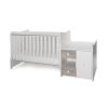 Lorelli Mini Maxi kombi ágy 190x72 - White Artwood New