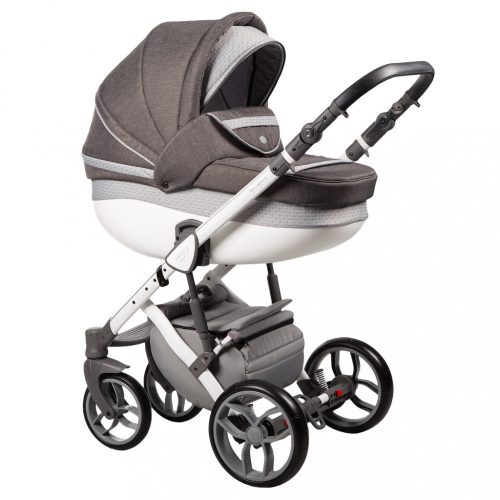 Baby Merc Faster 2in1, 3in1 Multifunkciós Babakocsi Szürke