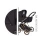 Baby Merc La Rosa Limited 3in1 Multifunkciós Babakocsi Fekete