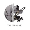 Baby Merc Novis Limited 2in1, 3in1 Multifunkciós Babakocsi Szürke