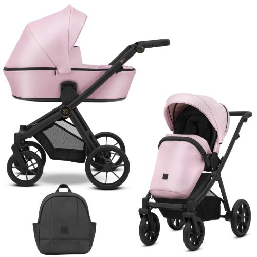 Kunert Brav 2in1 Multifunkciós Babakocsi Baby Pink Eco