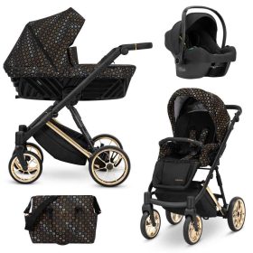   Kunert Ivento Premium 3in1 Multifunkciós Babakocsi Black Style