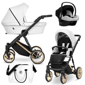   Kunert Ivento Premium 3in1 Multifunkciós Babakocsi Eco White Pearl