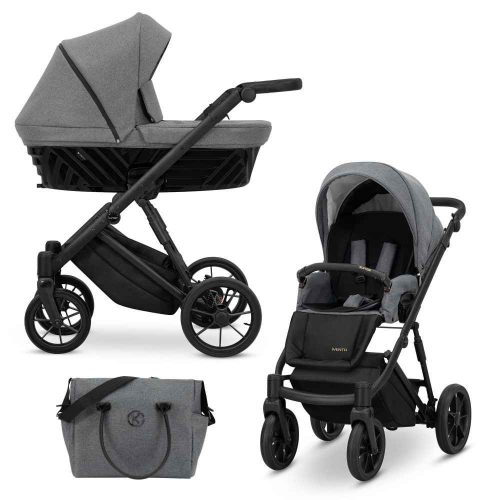 Kunert Ivento grafit színű babakocsi