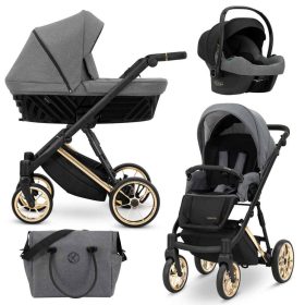   Kunert Ivento Premium 3in1 Multifunkciós Babakocsi Deep Graphite