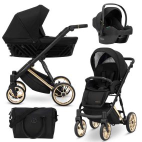   Kunert Ivento Premium 3in1 Multifunkciós Babakocsi Deep Black