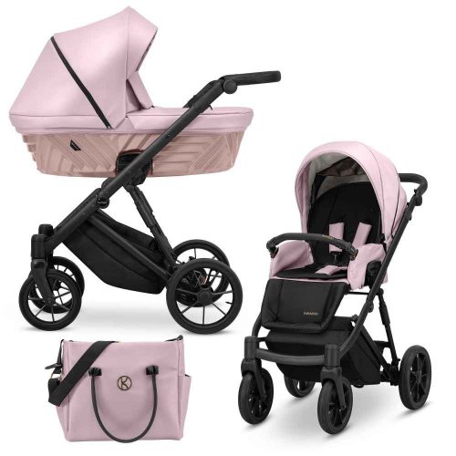 Kunert Ivento rózsaszínű babakocsi