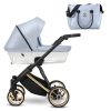 Kunert Ivento Premium 2in1 Multifunkciós Babakocsi Eco Baby Blue Metalic