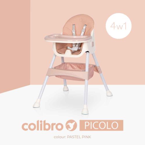 Colibro Picolo Etetőszék - Pastel Pink