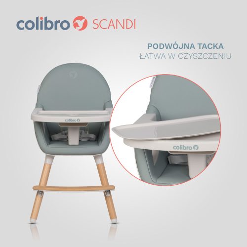 Colibro Scandi 3in1 Etetőszék - Agava