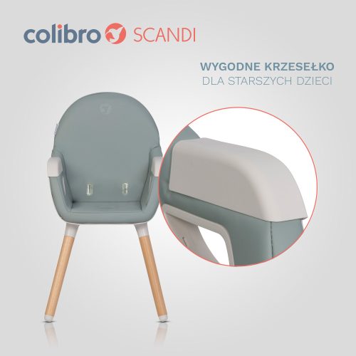 Colibro Scandi 3in1 Etetőszék - Agava