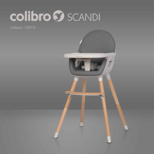 Colibro Scandi 3in1 Etetőszék - Onyx