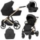 Kunert Arizo Premium 3in1 Multifunkciós Babakocsi Black