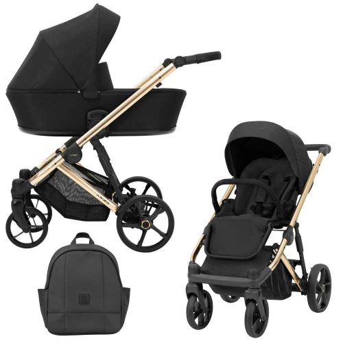 Kunert Arizo Premium 3in1 Multifunkciós Babakocsi Black
