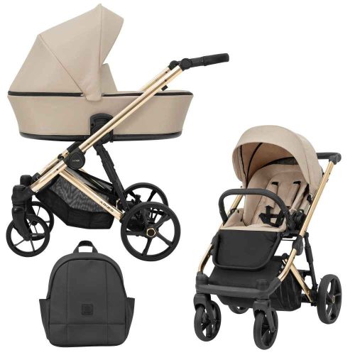 Kunert Arizo Premium 3in1 Multifunkciós Babakocsi Cream