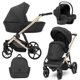 Kunert Arizo Premium 3in1 Multifunkciós Babakocsi Black Eco