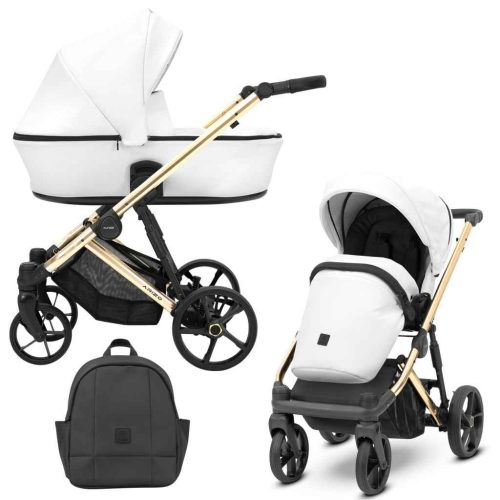 Kunert Arizo Premium 3in1 Multifunkciós Babakocsi White Eco