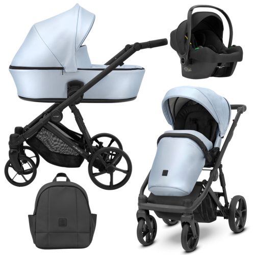 Kunert Arizo 3in1 Multifunkciós Babakocsi Baby Blue Eco 