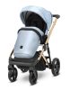 Kunert Arizo Premium 3in1 Mulitfunkciós Babakocsi Baby Blue Eco