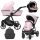 Kunert Arizo 3in1 Multifunkciós Babakocsi Baby Pink Eco