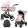 Kunert Arizo Premium 2in1 Multifunkciós Babakocsi Baby Pink Eco