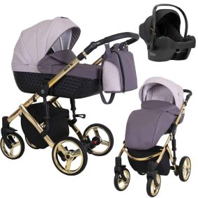   Kunert Tiaro Premium 3in1 Multifunkciós Babakocsi Purple-Heather