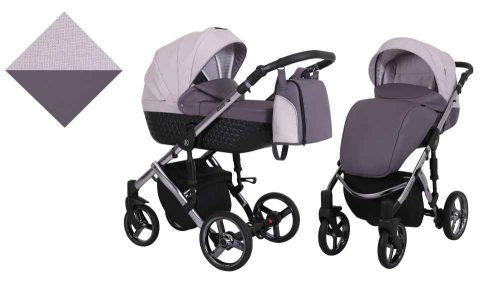 Kunert Tiaro Premium 3in1 Multifunkciós Babakocsi Purple-Heather