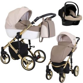   Kunert Tiaro Premium 3in1 Multifunkciós Babakocsi Brown-Cream