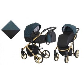   Kunert Tiaro Premium 3in1 Multifunkciós Babakocsi Black-Green
