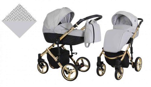 Kunert Tiaro Premium 3in1 Multifunkciós Babakocsi Grey