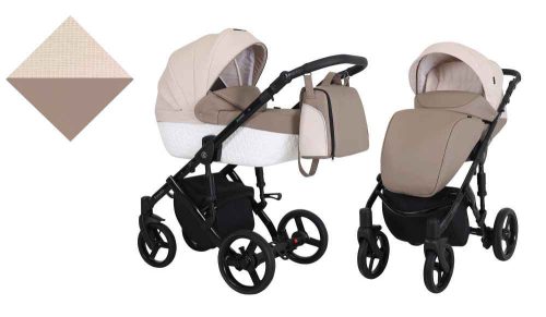 Kunert Tiaro 3in1 Multifunkciós Babakocsi Brown-Cream