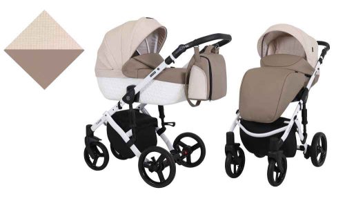 Kunert Tiaro 3in1 Multifunkciós Babakocsi Brown-Cream