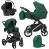 Kunert Lazzio Premium 3in1 Multifunkciós Babakocsi Green