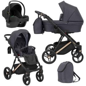 Kunert Lazzio Premium 2in1 Multifunkciós Babakocsi Antracyt