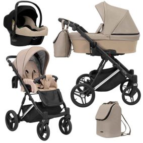   Kunert Lazzio Premium 3in1 Multifunkciós Babakocsi Cappucino Eco