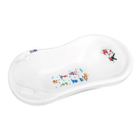   Babakád Maltex (84 cm) fehér, leeresztős, Bing nyuszi mintával