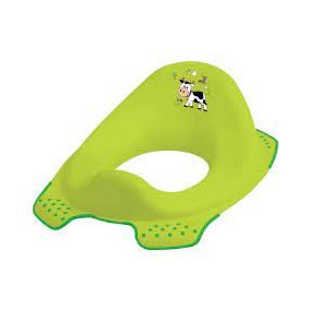 Wc szűkítő Keeeper zöld, boci minta, funny farm