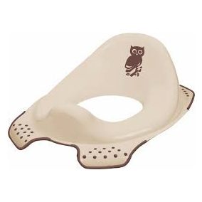 Wc szűkítő Keeeper világosbarna, bagoly mintával