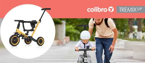 Colibro Tremix Up 6in1 Futóbicikli - Banana