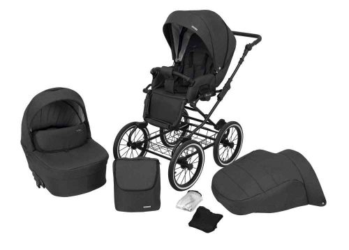 Kunert Romantic 3in1 Multifunkciós Babakocsi Antracyt