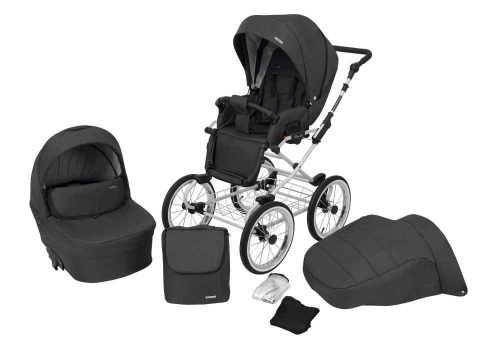 Kunert Romantic 3in1 Multifunkciós Babakocsi Antracyt