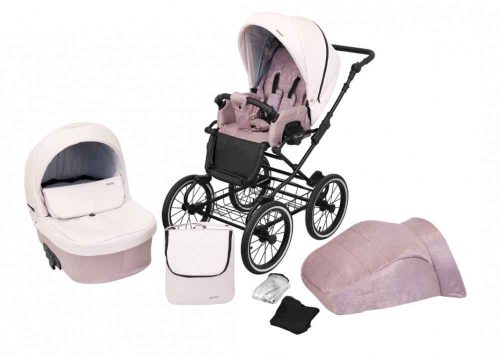 Kunert Romantic 3in1 Multifunkciós Babakocsi Róz Eco