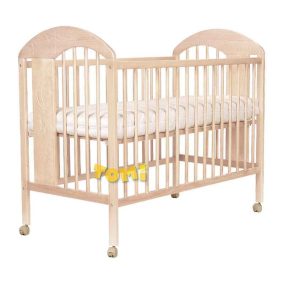   Tomi 13. Kiságy 60x120 - bükk (csillagok és hold mintával)