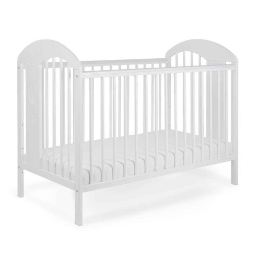 Tomi 13. Kiságy 60x120 - bükk (csillagok és hold mintával)